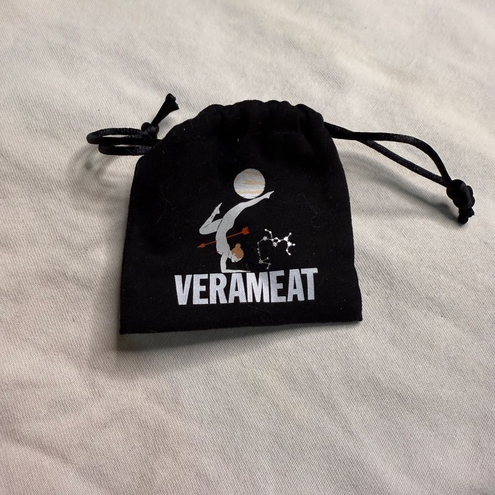 New with Tags Sterling Silver Plated with 14K Gold Verameat Bae Choker Necklace - Picture 6 of 7